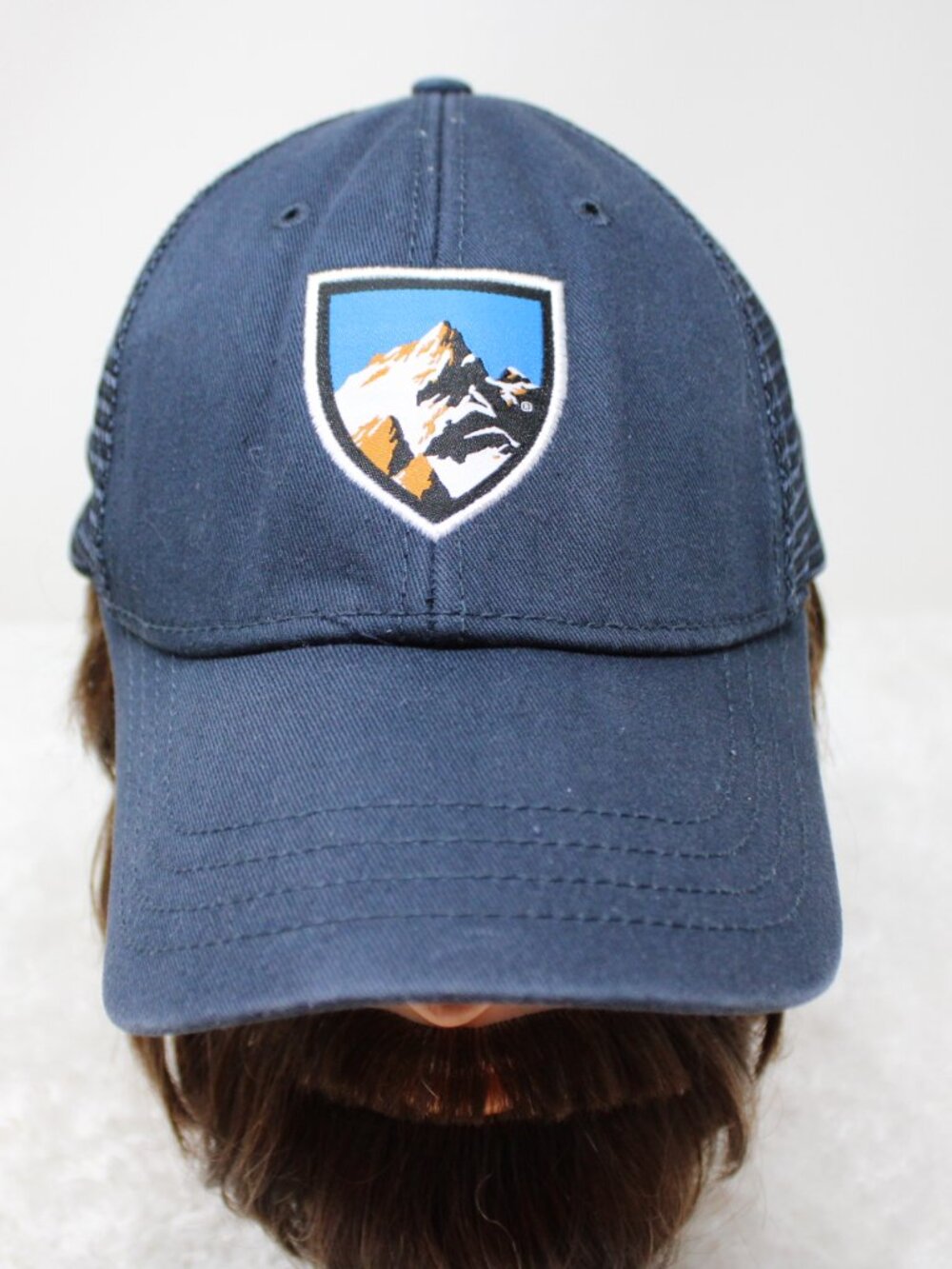 Kuhl Hat Adult Snapback Blue Trucker Mesh Back Adjustable Polyester Cap OSFA